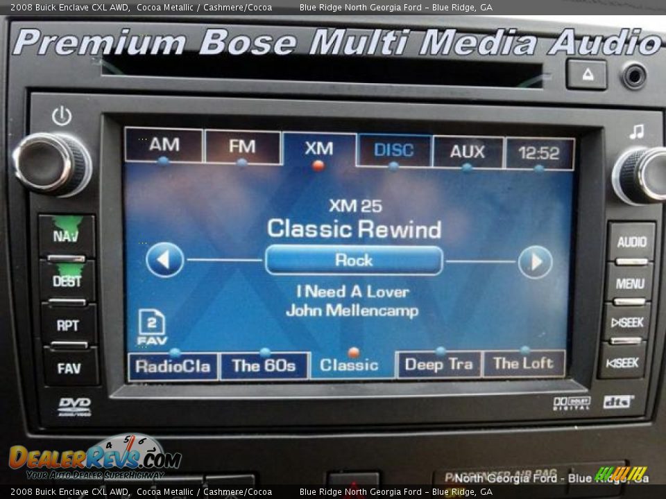 2008 Buick Enclave CXL AWD Cocoa Metallic / Cashmere/Cocoa Photo #26