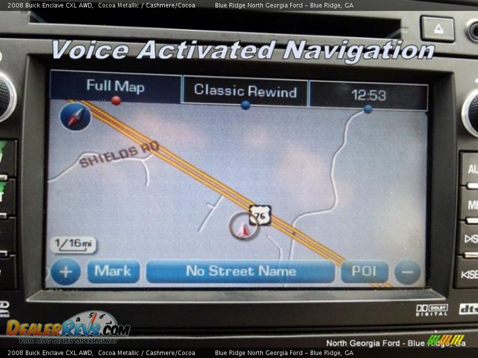 2008 Buick Enclave CXL AWD Cocoa Metallic / Cashmere/Cocoa Photo #28