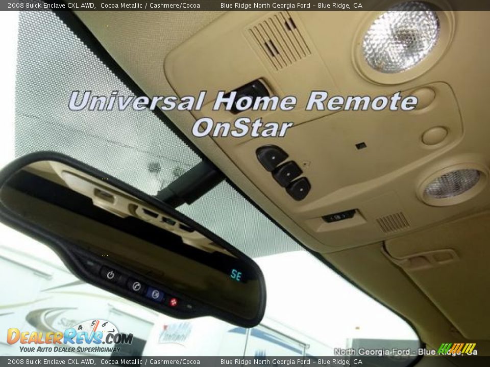 2008 Buick Enclave CXL AWD Cocoa Metallic / Cashmere/Cocoa Photo #29