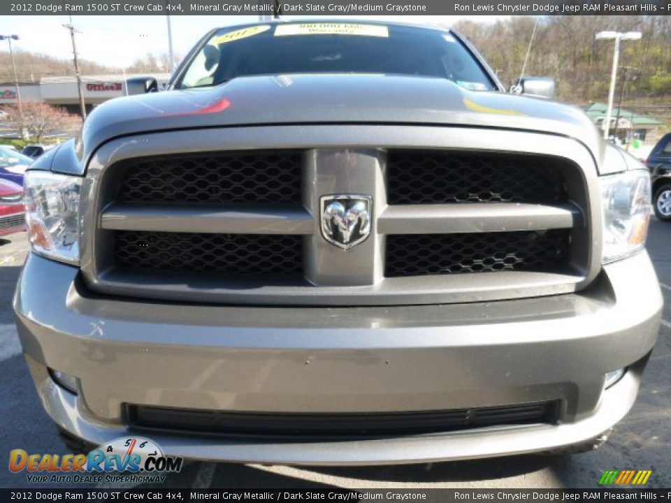 2012 Dodge Ram 1500 ST Crew Cab 4x4 Mineral Gray Metallic / Dark Slate Gray/Medium Graystone Photo #8