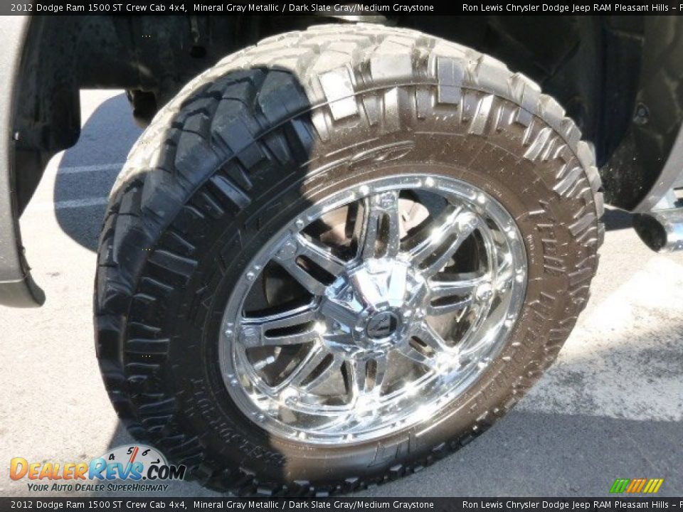 2012 Dodge Ram 1500 ST Crew Cab 4x4 Mineral Gray Metallic / Dark Slate Gray/Medium Graystone Photo #9