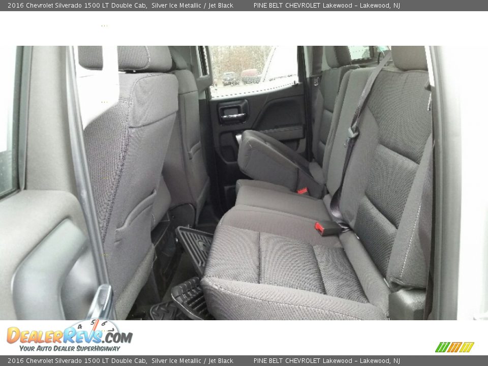 2016 Chevrolet Silverado 1500 LT Double Cab Silver Ice Metallic / Jet Black Photo #6