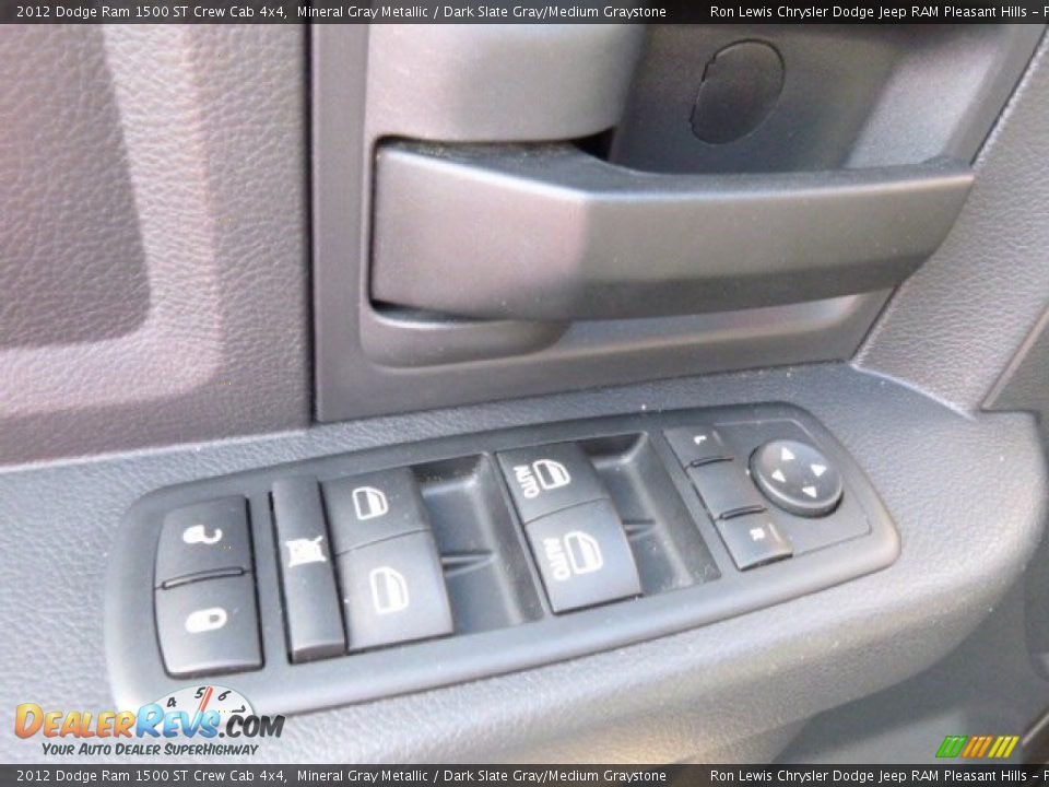 2012 Dodge Ram 1500 ST Crew Cab 4x4 Mineral Gray Metallic / Dark Slate Gray/Medium Graystone Photo #13