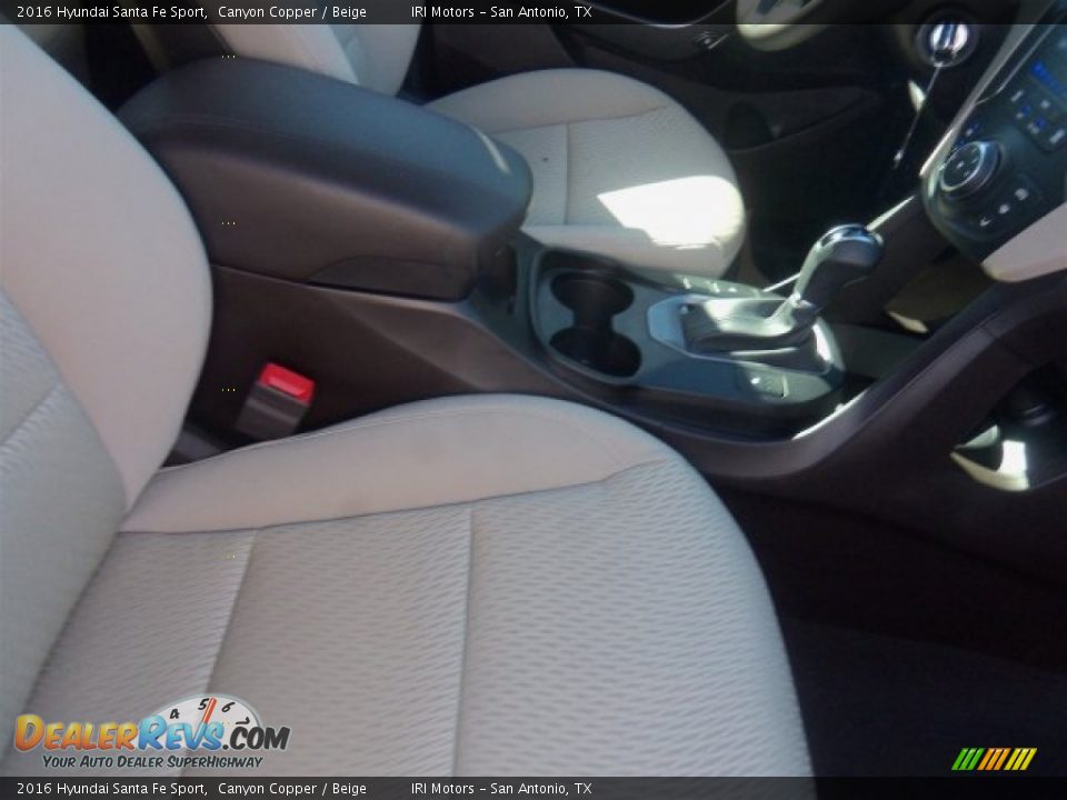 2016 Hyundai Santa Fe Sport Canyon Copper / Beige Photo #14
