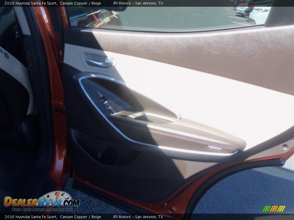 2016 Hyundai Santa Fe Sport Canyon Copper / Beige Photo #15