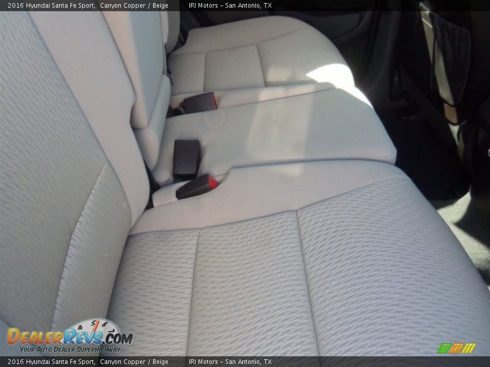 2016 Hyundai Santa Fe Sport Canyon Copper / Beige Photo #16