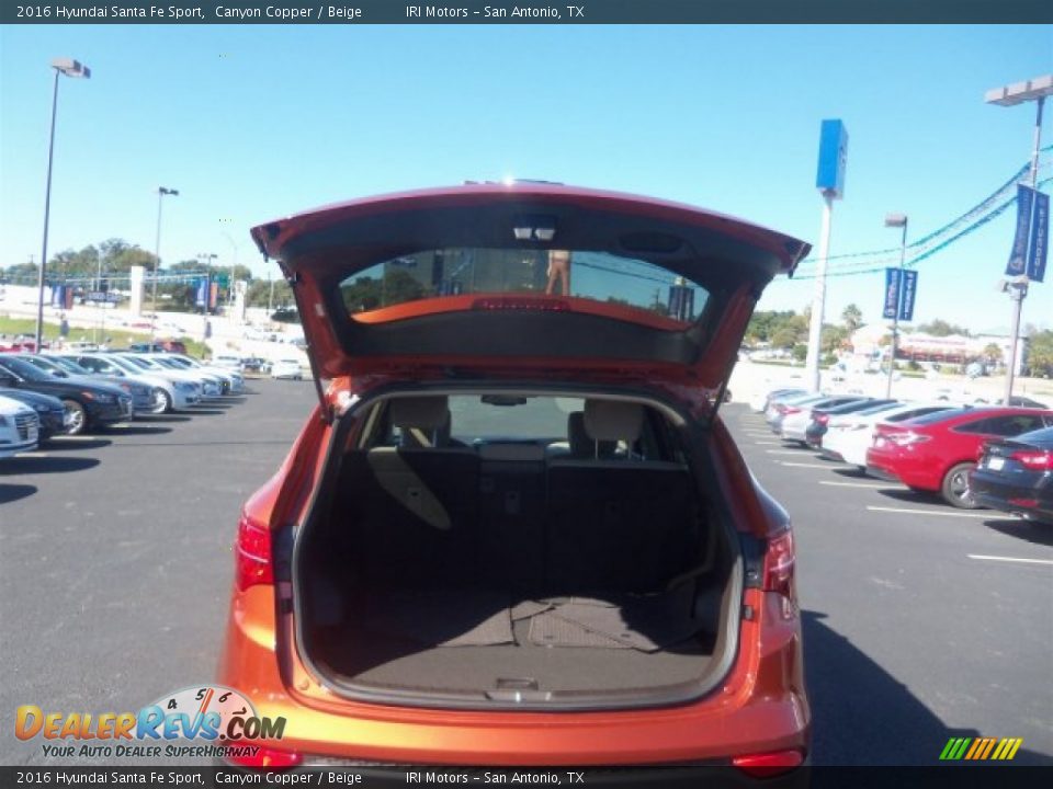 2016 Hyundai Santa Fe Sport Canyon Copper / Beige Photo #17