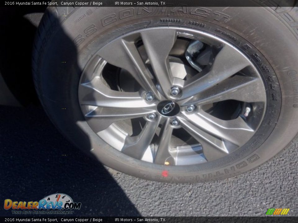2016 Hyundai Santa Fe Sport Canyon Copper / Beige Photo #18