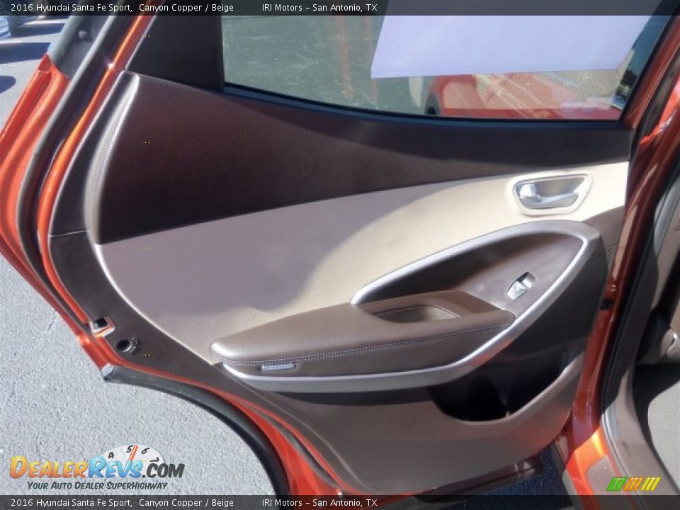 2016 Hyundai Santa Fe Sport Canyon Copper / Beige Photo #19