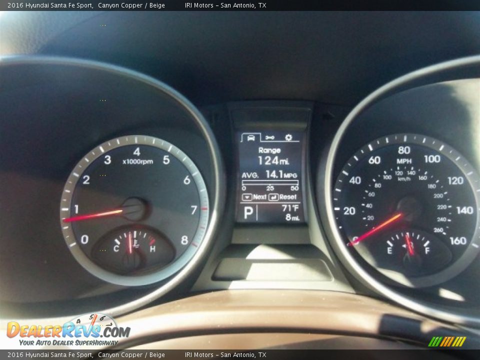 2016 Hyundai Santa Fe Sport Canyon Copper / Beige Photo #21