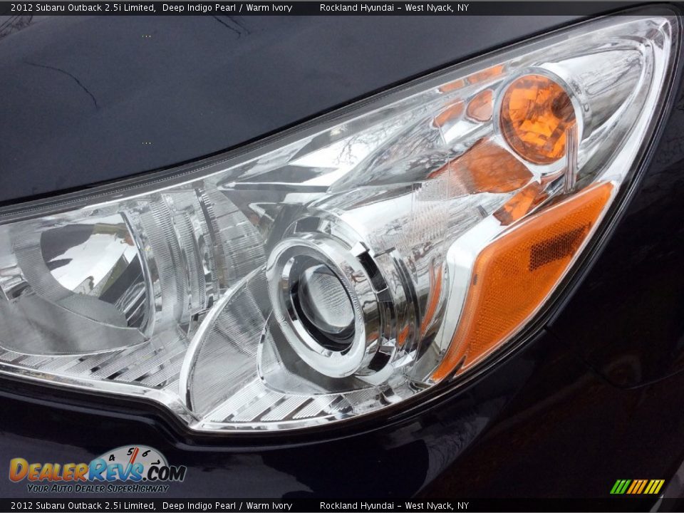 2012 Subaru Outback 2.5i Limited Deep Indigo Pearl / Warm Ivory Photo #31