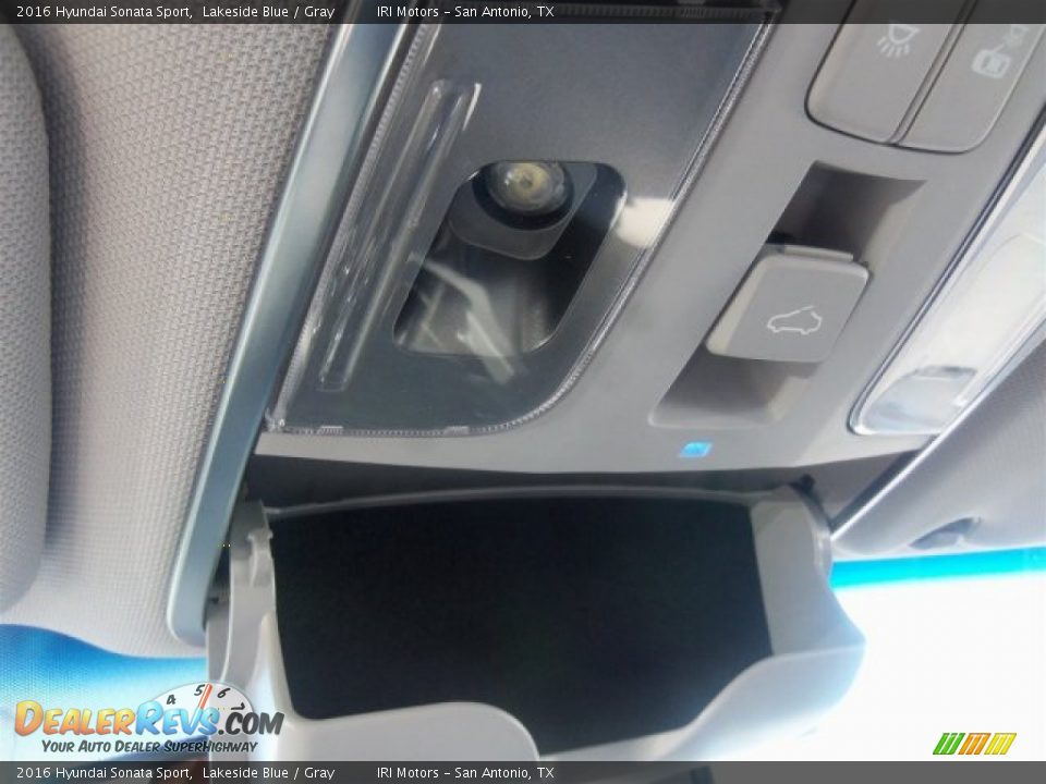 2016 Hyundai Sonata Sport Lakeside Blue / Gray Photo #2