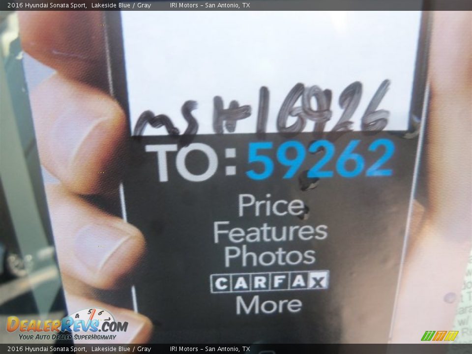 Dealer Info of 2016 Hyundai Sonata Sport Photo #4