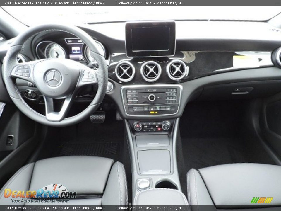 Black Interior - 2016 Mercedes-Benz CLA 250 4Matic Photo #6