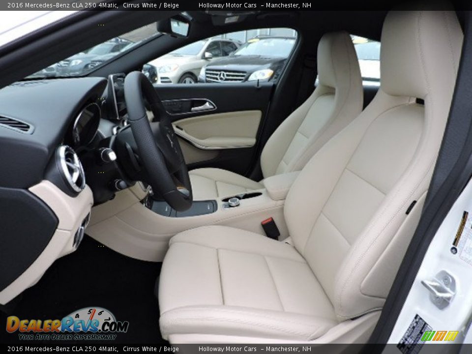 Front Seat of 2016 Mercedes-Benz CLA 250 4Matic Photo #7