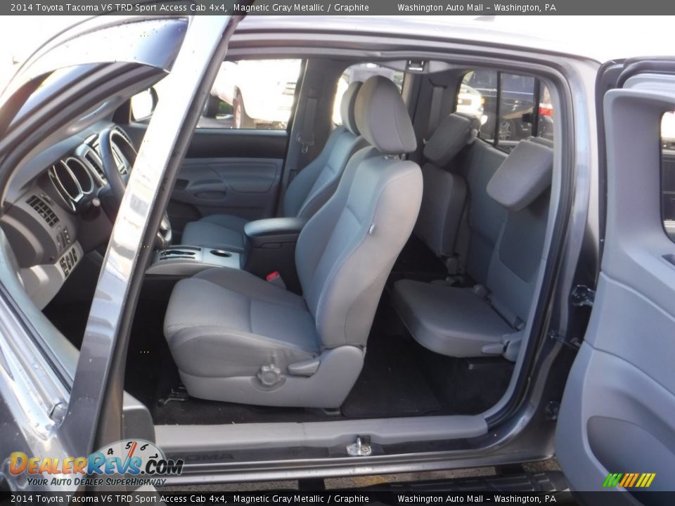 2014 Toyota Tacoma V6 TRD Sport Access Cab 4x4 Magnetic Gray Metallic / Graphite Photo #11