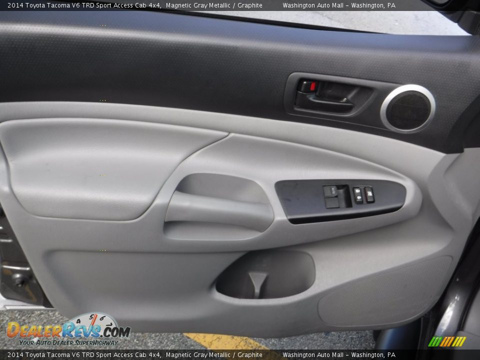 2014 Toyota Tacoma V6 TRD Sport Access Cab 4x4 Magnetic Gray Metallic / Graphite Photo #14