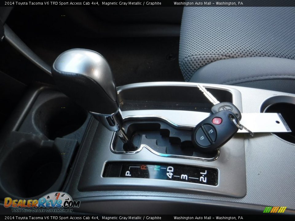 2014 Toyota Tacoma V6 TRD Sport Access Cab 4x4 Magnetic Gray Metallic / Graphite Photo #17