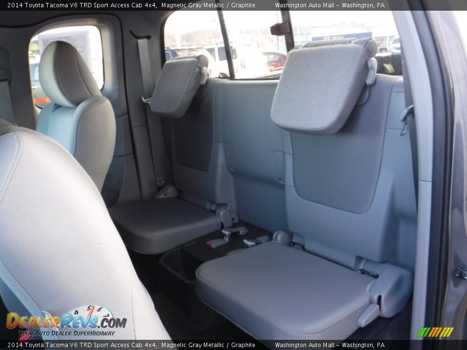 2014 Toyota Tacoma V6 TRD Sport Access Cab 4x4 Magnetic Gray Metallic / Graphite Photo #18