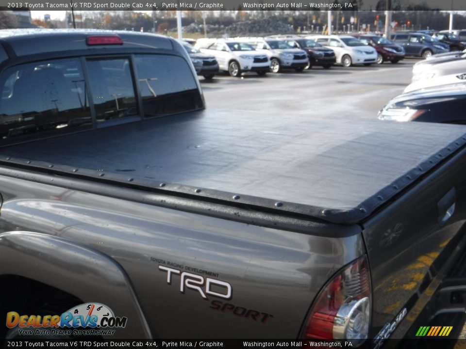 2013 Toyota Tacoma V6 TRD Sport Double Cab 4x4 Pyrite Mica / Graphite Photo #8
