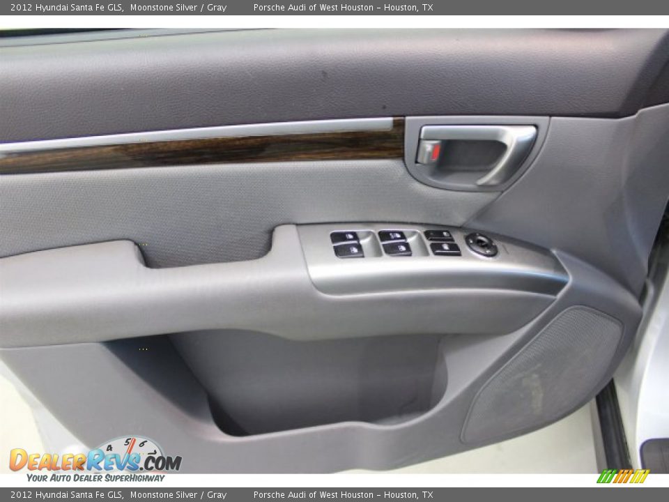 2012 Hyundai Santa Fe GLS Moonstone Silver / Gray Photo #13