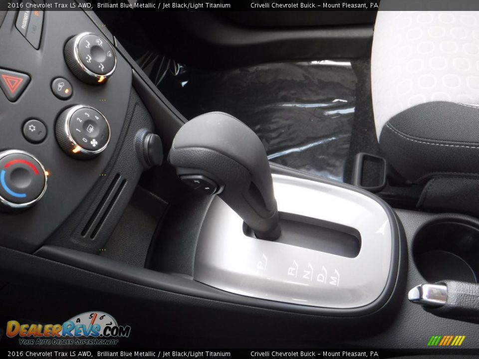 2016 Chevrolet Trax LS AWD Brilliant Blue Metallic / Jet Black/Light Titanium Photo #14