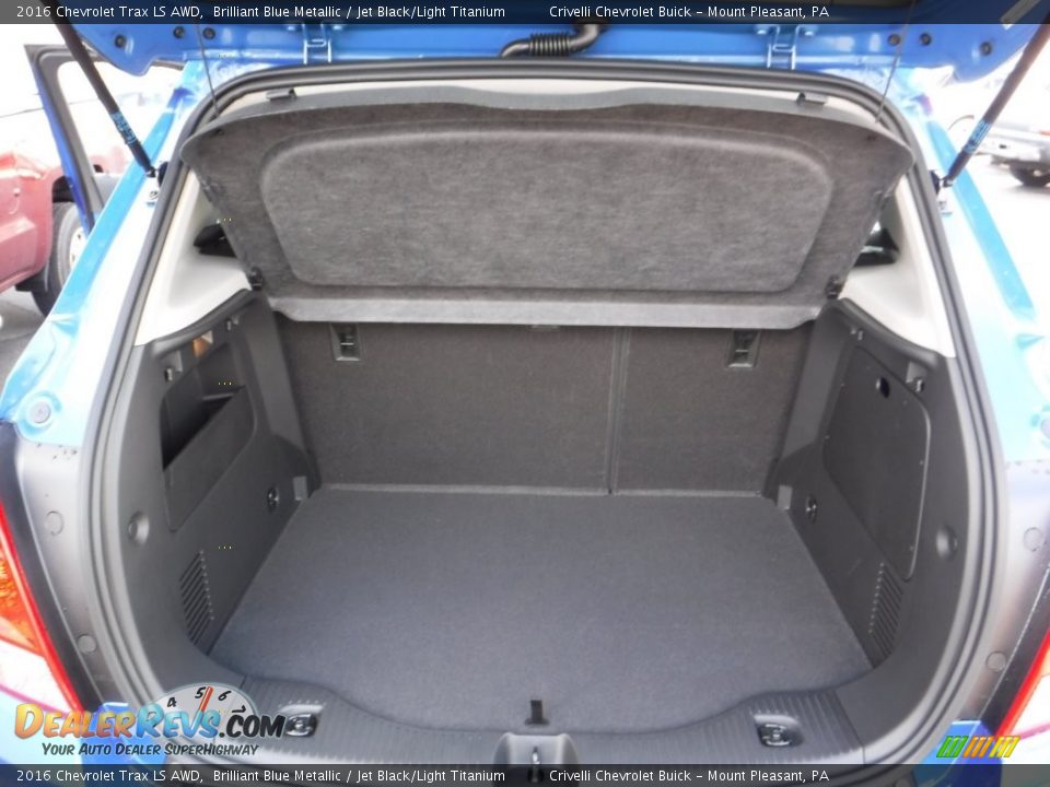 2016 Chevrolet Trax LS AWD Brilliant Blue Metallic / Jet Black/Light Titanium Photo #17