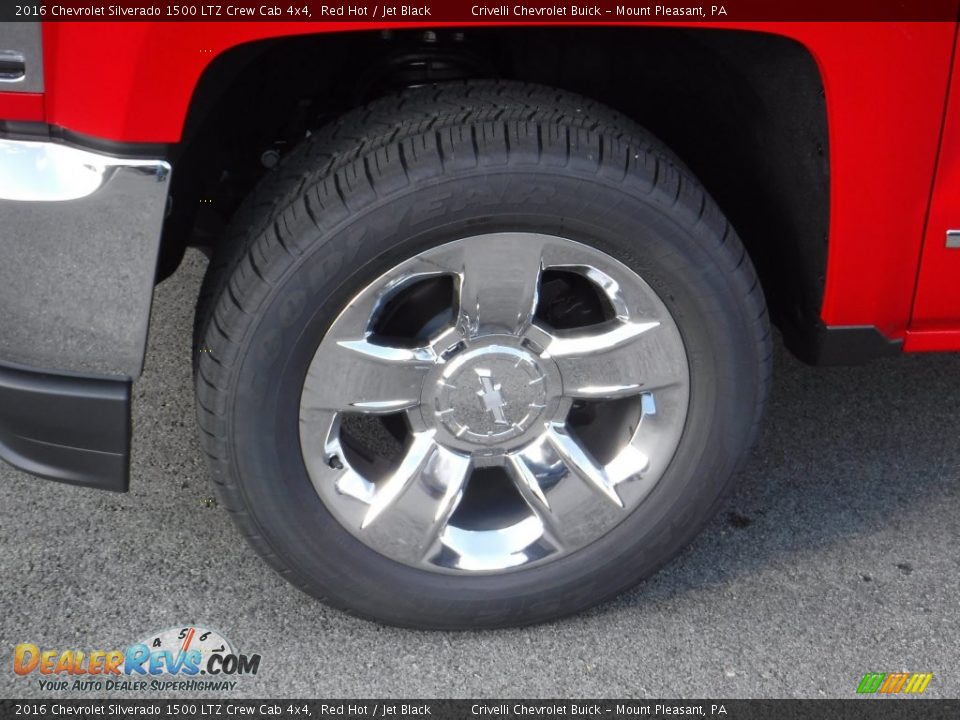2016 Chevrolet Silverado 1500 LTZ Crew Cab 4x4 Wheel Photo #3