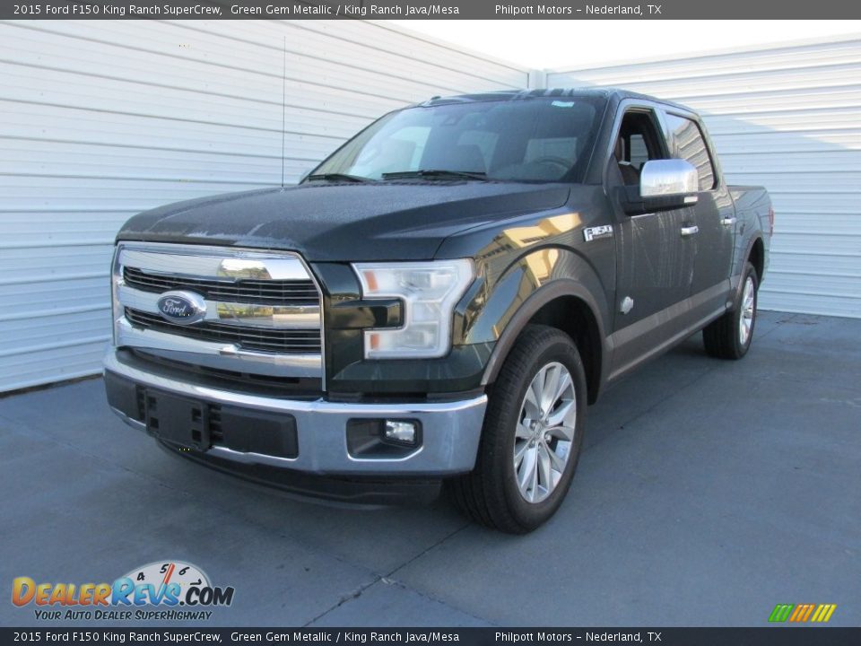 Front 3/4 View of 2015 Ford F150 King Ranch SuperCrew Photo #7