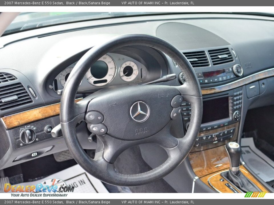 2007 Mercedes-Benz E 550 Sedan Steering Wheel Photo #17