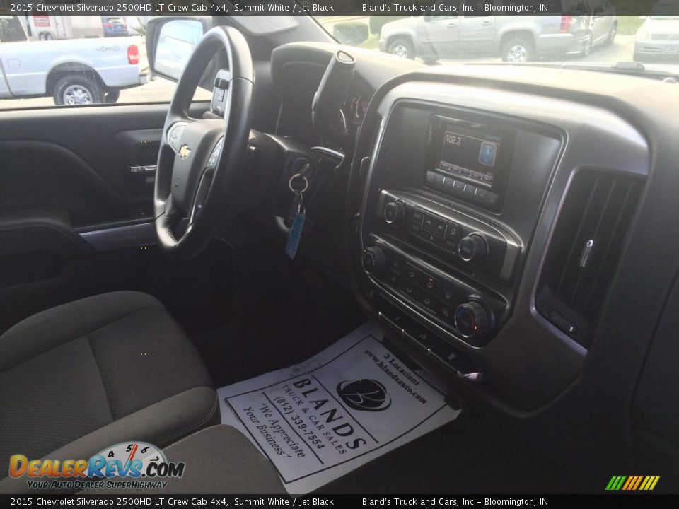 2015 Chevrolet Silverado 2500HD LT Crew Cab 4x4 Summit White / Jet Black Photo #3