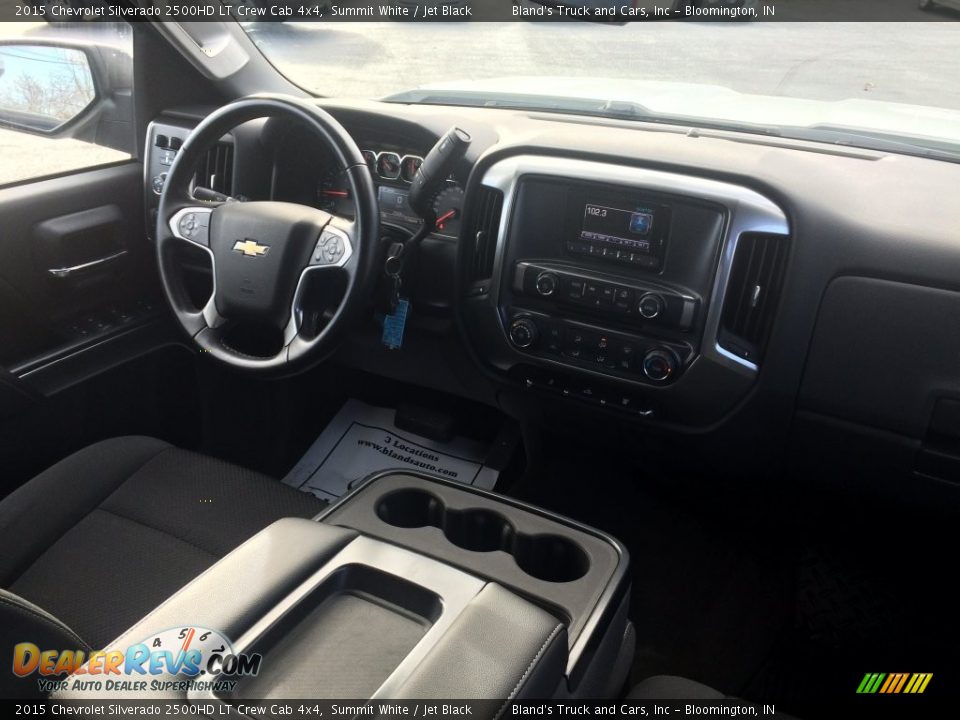 2015 Chevrolet Silverado 2500HD LT Crew Cab 4x4 Summit White / Jet Black Photo #4