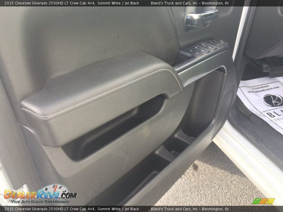 2015 Chevrolet Silverado 2500HD LT Crew Cab 4x4 Summit White / Jet Black Photo #9
