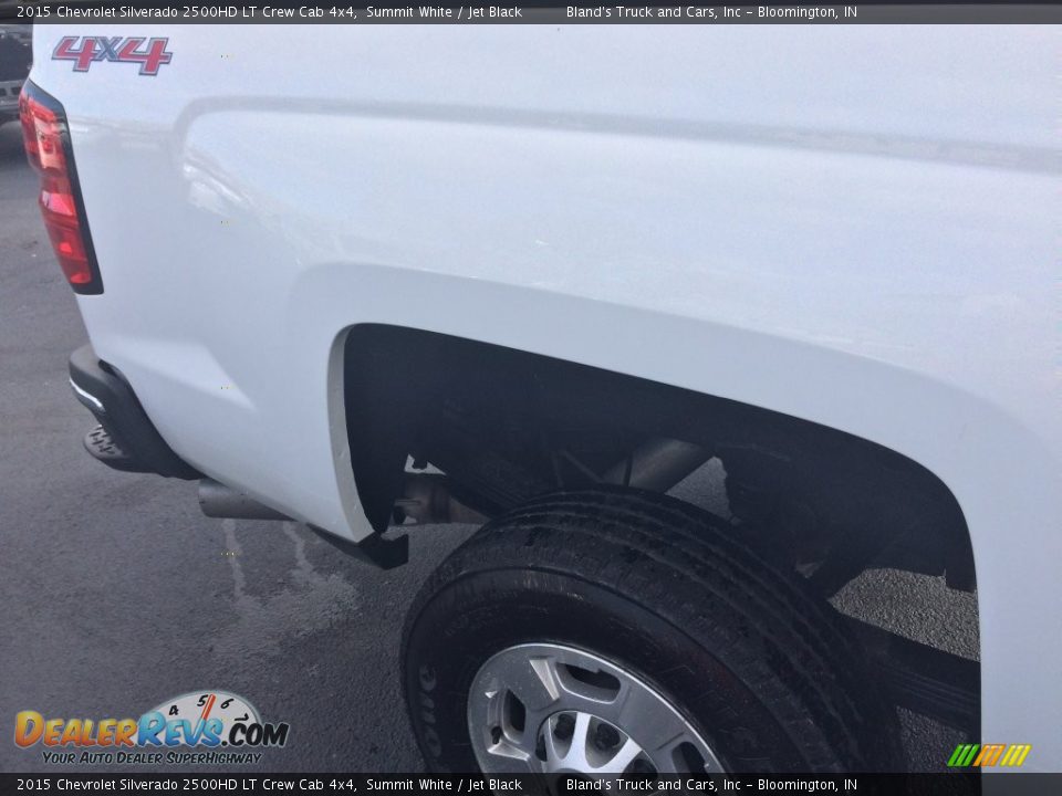 2015 Chevrolet Silverado 2500HD LT Crew Cab 4x4 Summit White / Jet Black Photo #33