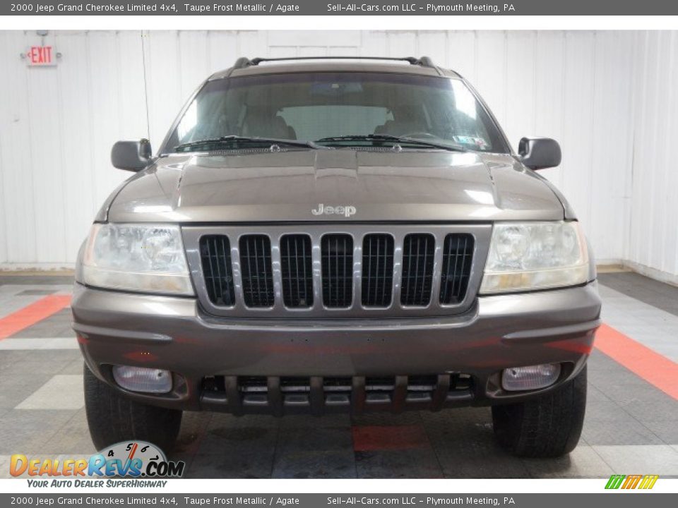 2000 Jeep Grand Cherokee Limited 4x4 Taupe Frost Metallic / Agate Photo #4