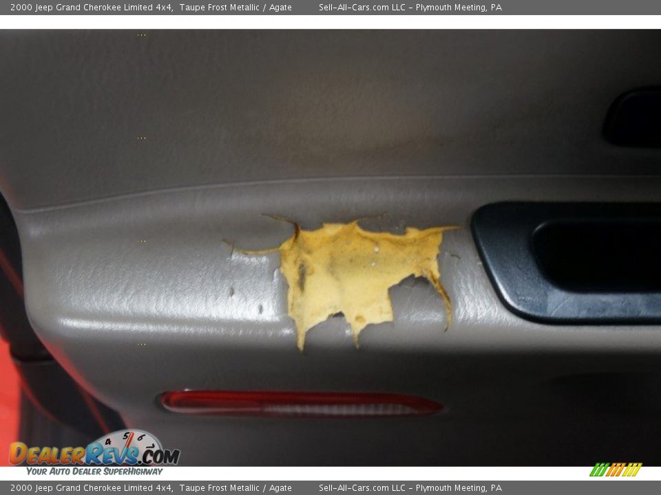 2000 Jeep Grand Cherokee Limited 4x4 Taupe Frost Metallic / Agate Photo #13