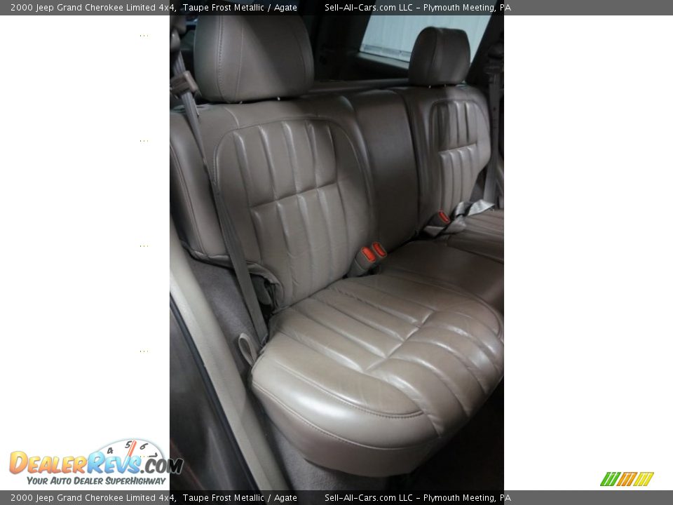 2000 Jeep Grand Cherokee Limited 4x4 Taupe Frost Metallic / Agate Photo #21