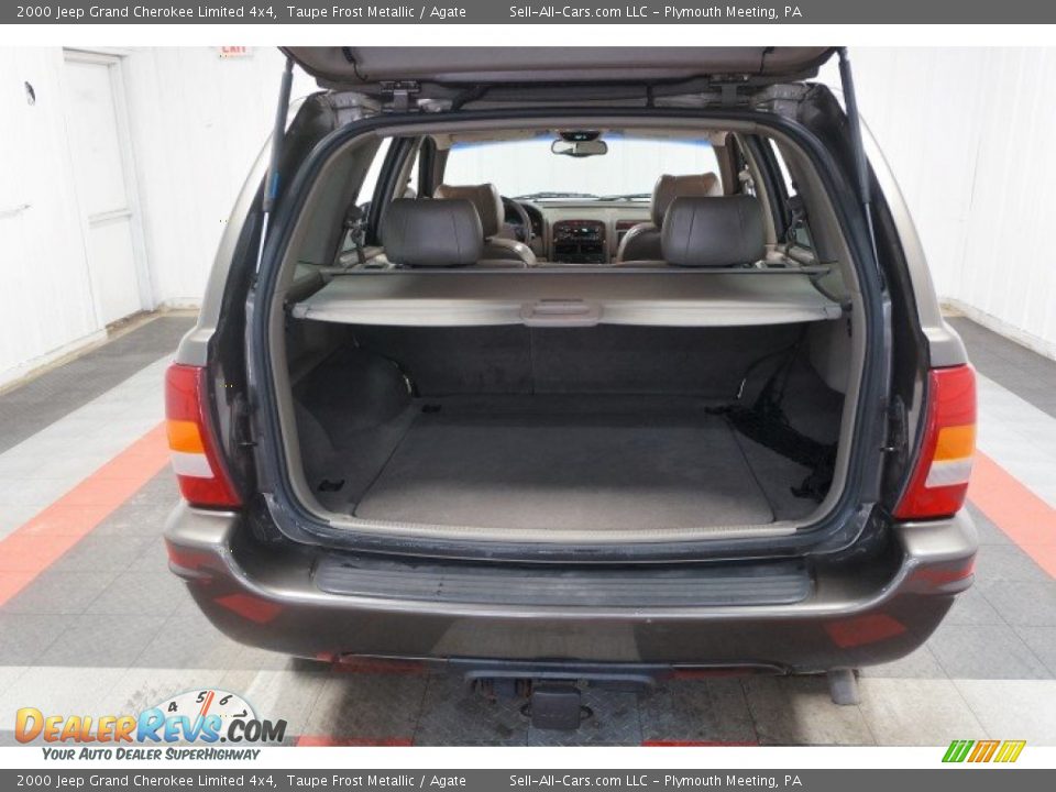 2000 Jeep Grand Cherokee Limited 4x4 Taupe Frost Metallic / Agate Photo #22