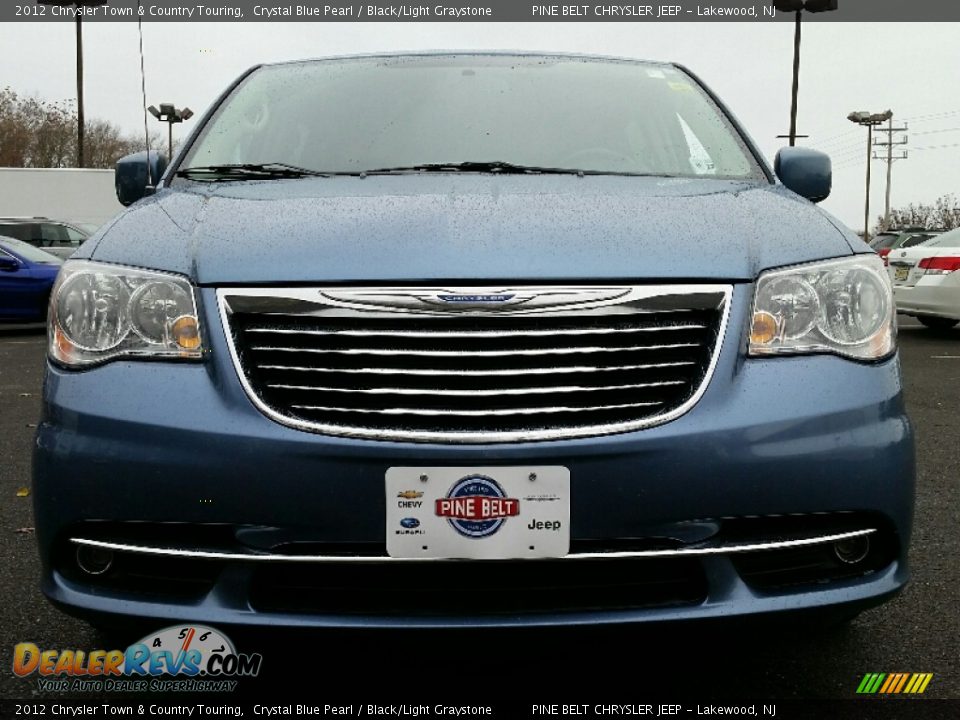 2012 Chrysler Town & Country Touring Crystal Blue Pearl / Black/Light Graystone Photo #2