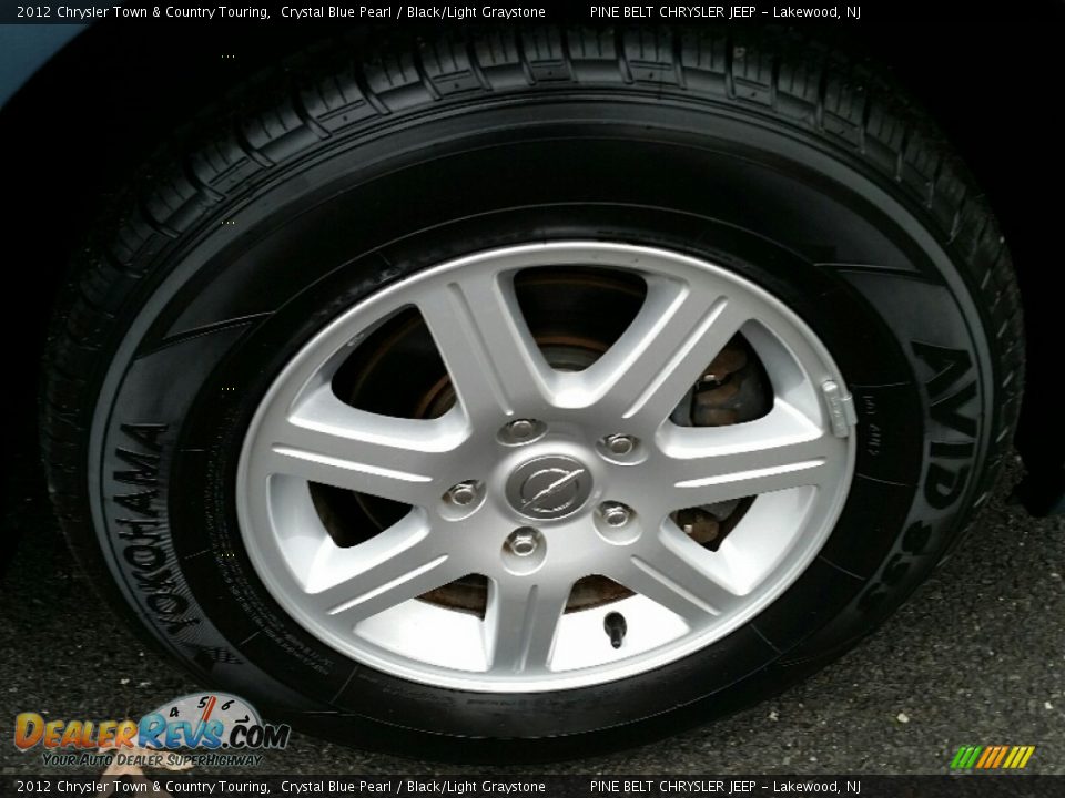 2012 Chrysler Town & Country Touring Crystal Blue Pearl / Black/Light Graystone Photo #4