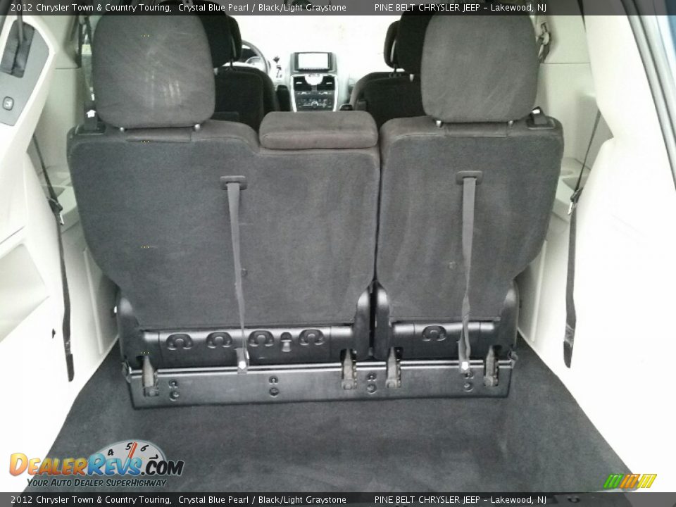 2012 Chrysler Town & Country Touring Crystal Blue Pearl / Black/Light Graystone Photo #9