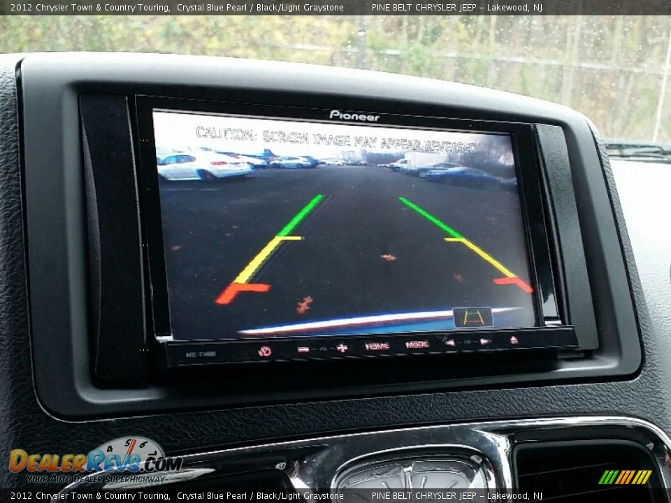 2012 Chrysler Town & Country Touring Crystal Blue Pearl / Black/Light Graystone Photo #19