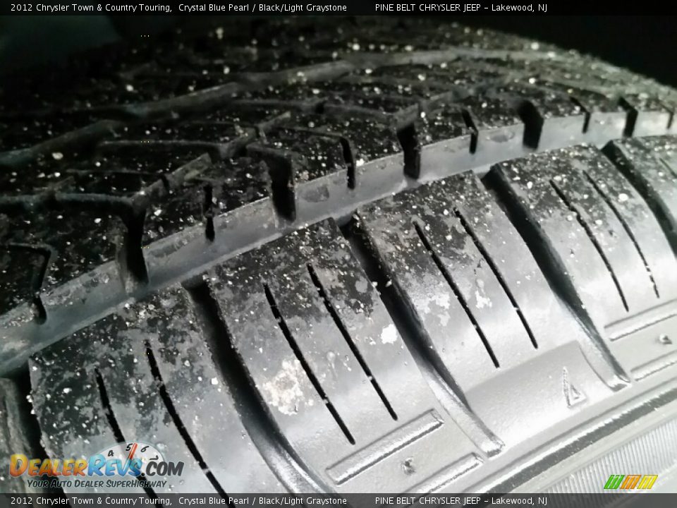 2012 Chrysler Town & Country Touring Crystal Blue Pearl / Black/Light Graystone Photo #22