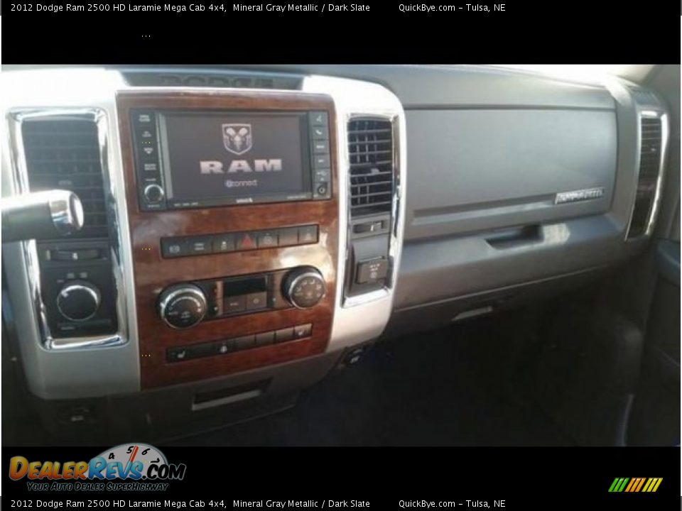2012 Dodge Ram 2500 HD Laramie Mega Cab 4x4 Mineral Gray Metallic / Dark Slate Photo #5