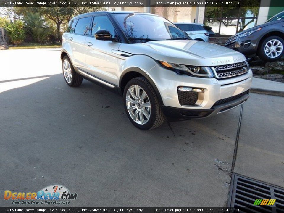 2016 Land Rover Range Rover Evoque HSE Indus Silver Metalllic / Ebony/Ebony Photo #1