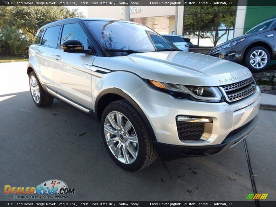 2016 Land Rover Range Rover Evoque HSE Indus Silver Metalllic / Ebony/Ebony Photo #2