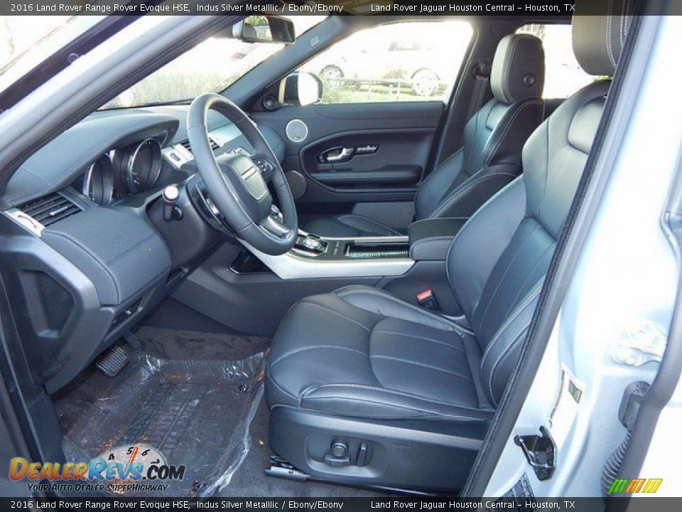 2016 Land Rover Range Rover Evoque HSE Indus Silver Metalllic / Ebony/Ebony Photo #3