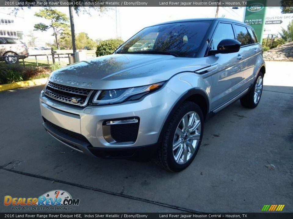 2016 Land Rover Range Rover Evoque HSE Indus Silver Metalllic / Ebony/Ebony Photo #7