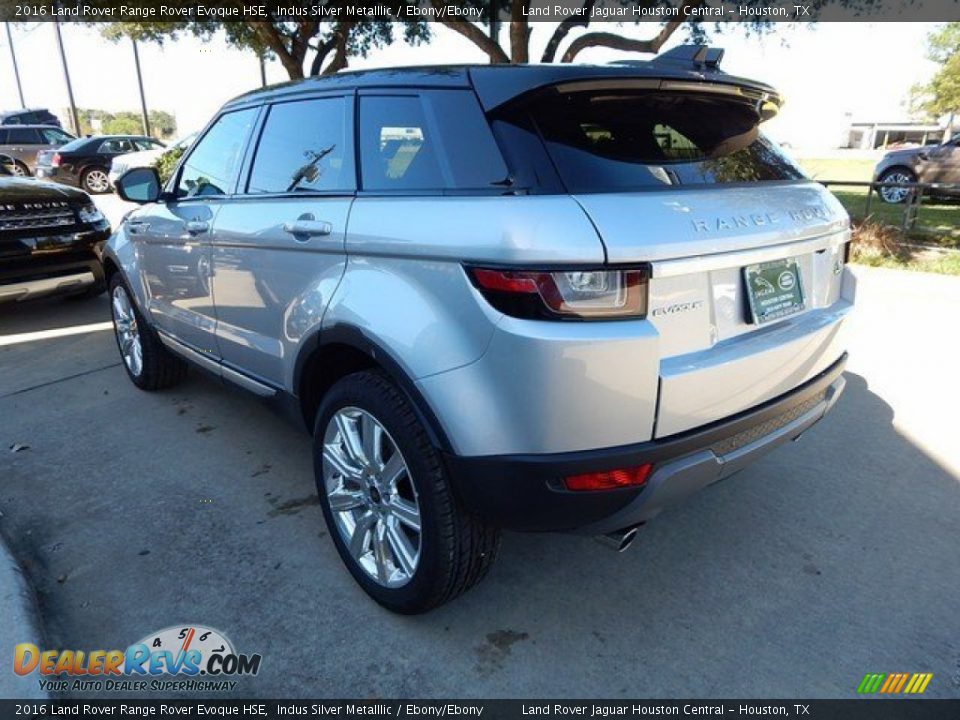 2016 Land Rover Range Rover Evoque HSE Indus Silver Metalllic / Ebony/Ebony Photo #9