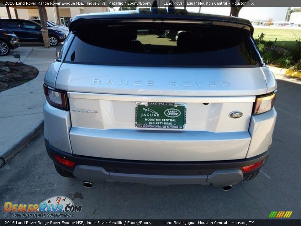 2016 Land Rover Range Rover Evoque HSE Indus Silver Metalllic / Ebony/Ebony Photo #10